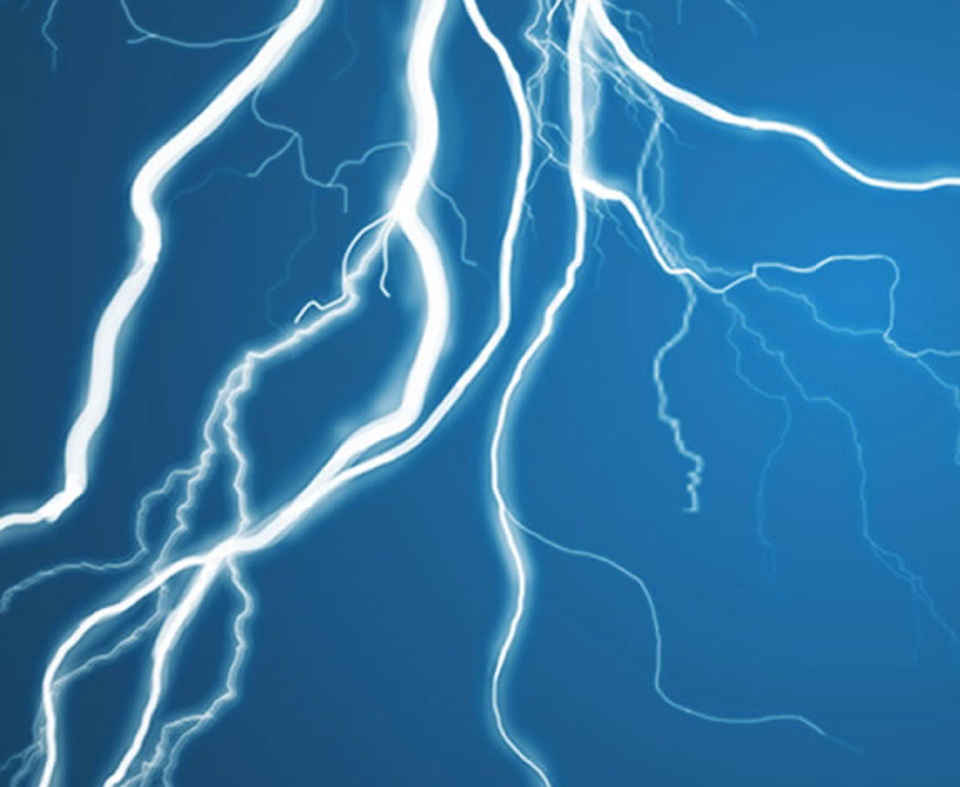 Blitz bei Elektroinstallationservice J.-Uwe Zimmermann in Burg