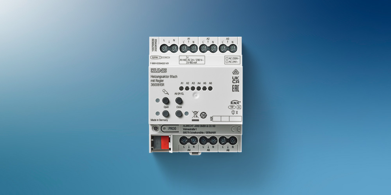 KNX Heizungsaktor 6-fach bei Elektroinstallationservice J.-Uwe Zimmermann in Burg